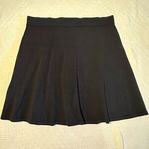 Professional Black Knit Skirt